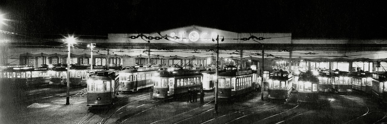 The Tram cars of Porto